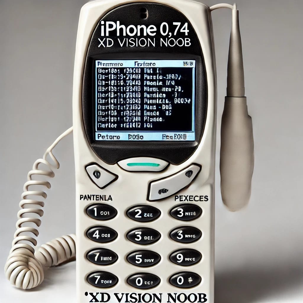 iPhone 0,74 XD Vision Noob